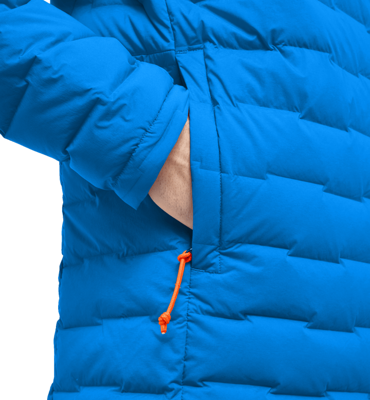 Haglöfs Men's Spitz Down Hood Electric Blue Haglöfs Haglöfs Men's Spitz Down Hood Electric Blue Haglöfs