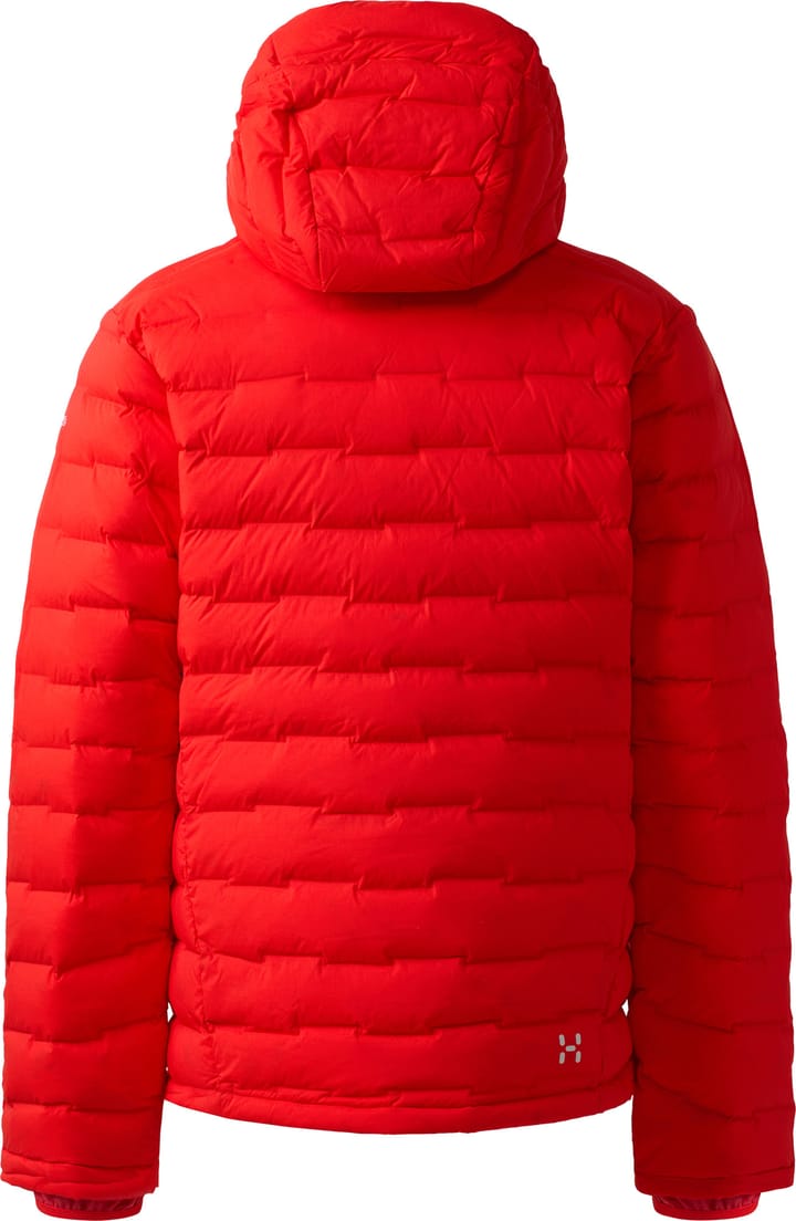 Haglöfs Men's Spitz Down Hood Tech Red Haglöfs Haglöfs Men's Spitz Down Hood Tech Red Haglöfs
