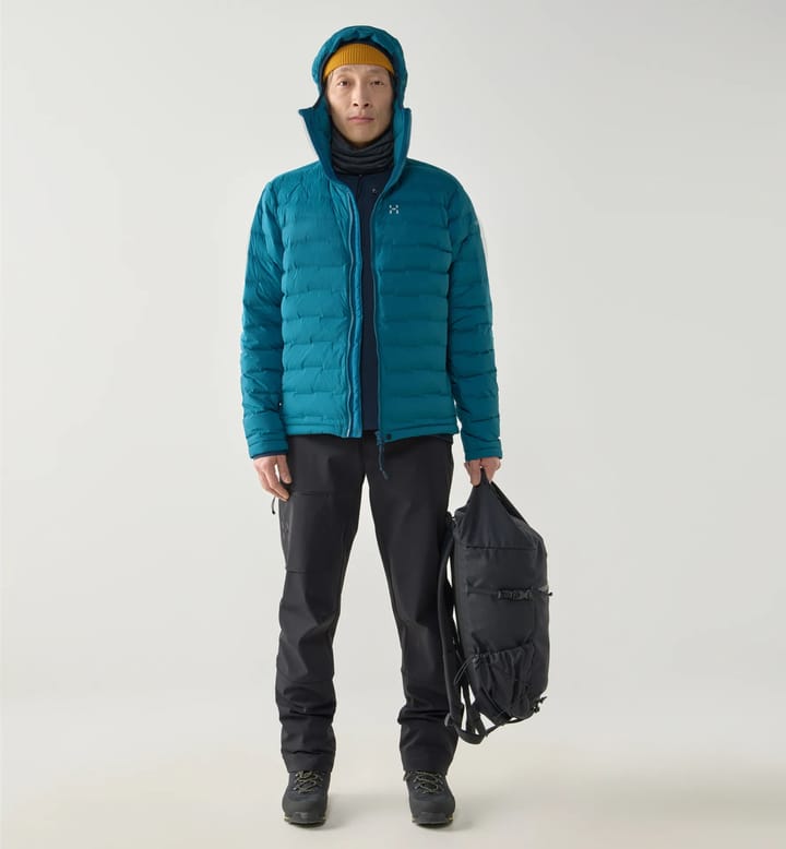 Haglöfs Men's Spitz Down Hood Deep Teal Haglöfs