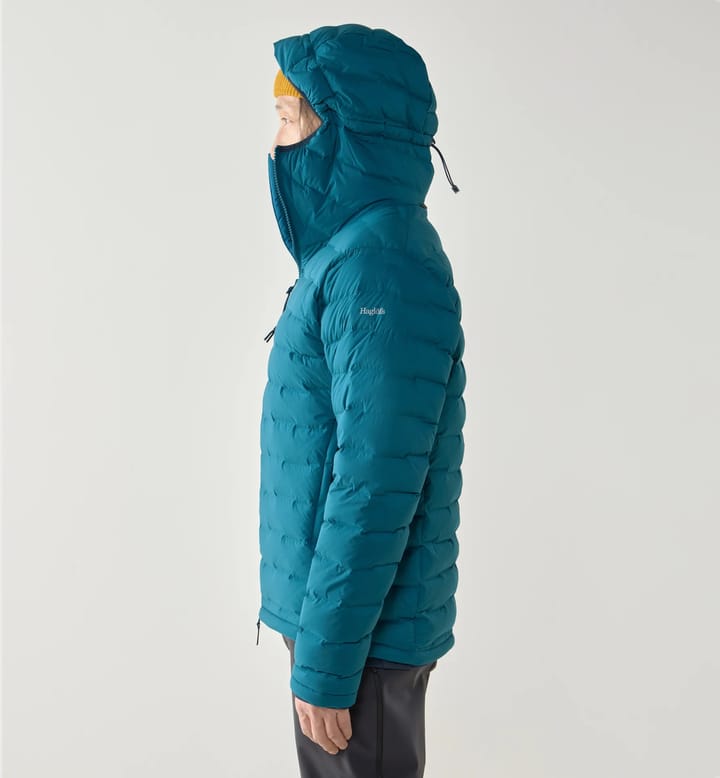 Haglöfs Men's Spitz Down Hood Deep Teal Haglöfs