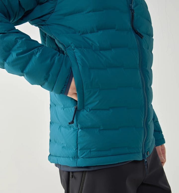 Haglöfs Men's Spitz Down Hood Deep Teal Haglöfs