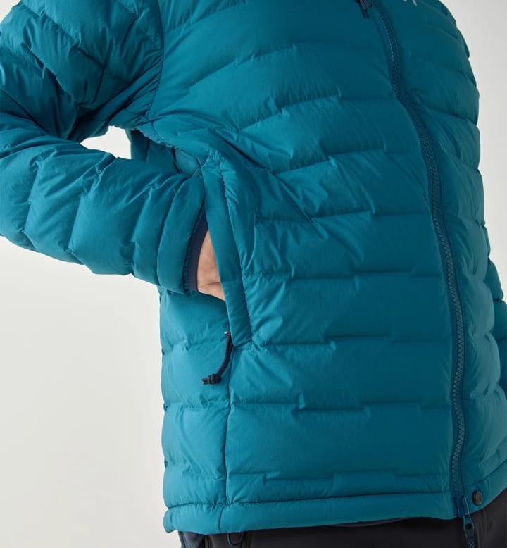Haglöfs Men's Spitz Down Hood Deep Teal Haglöfs