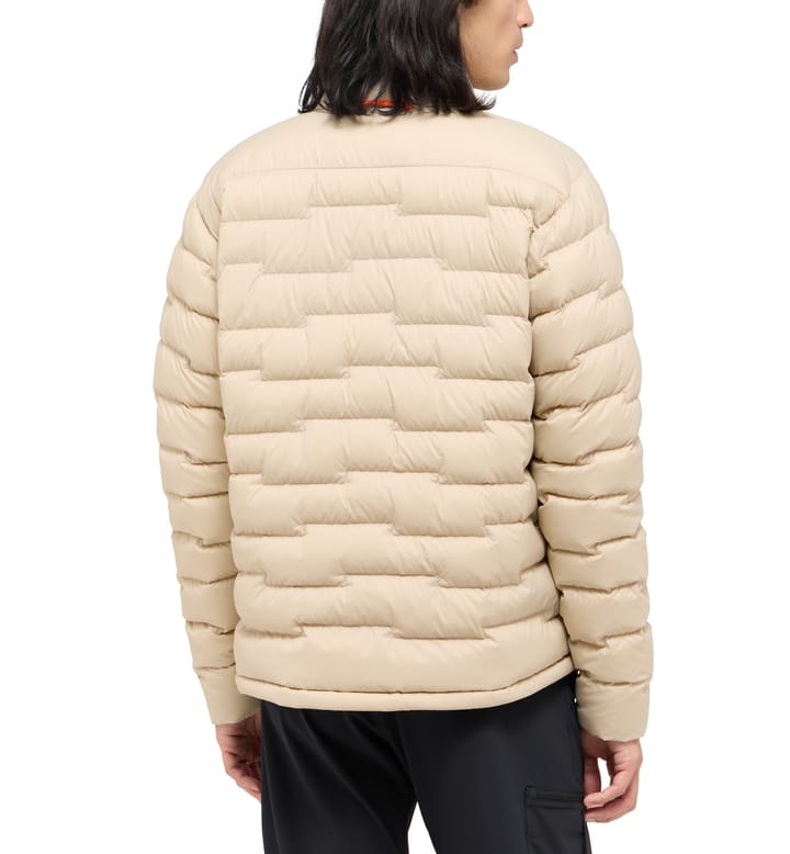 Haglöfs Men's Roc Flash Down Jacket Chalk Beige Haglöfs Haglöfs Men's Roc Flash Down Jacket Chalk Beige Haglöfs