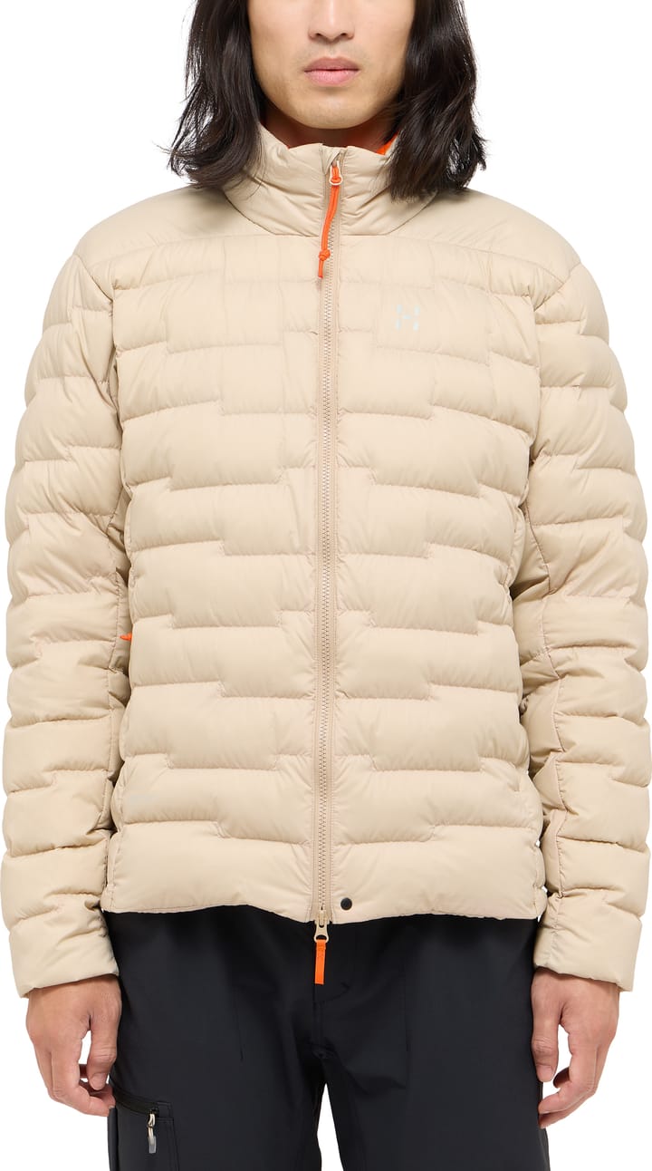 Haglöfs Men's Roc Flash Down Jacket Chalk Beige Haglöfs
