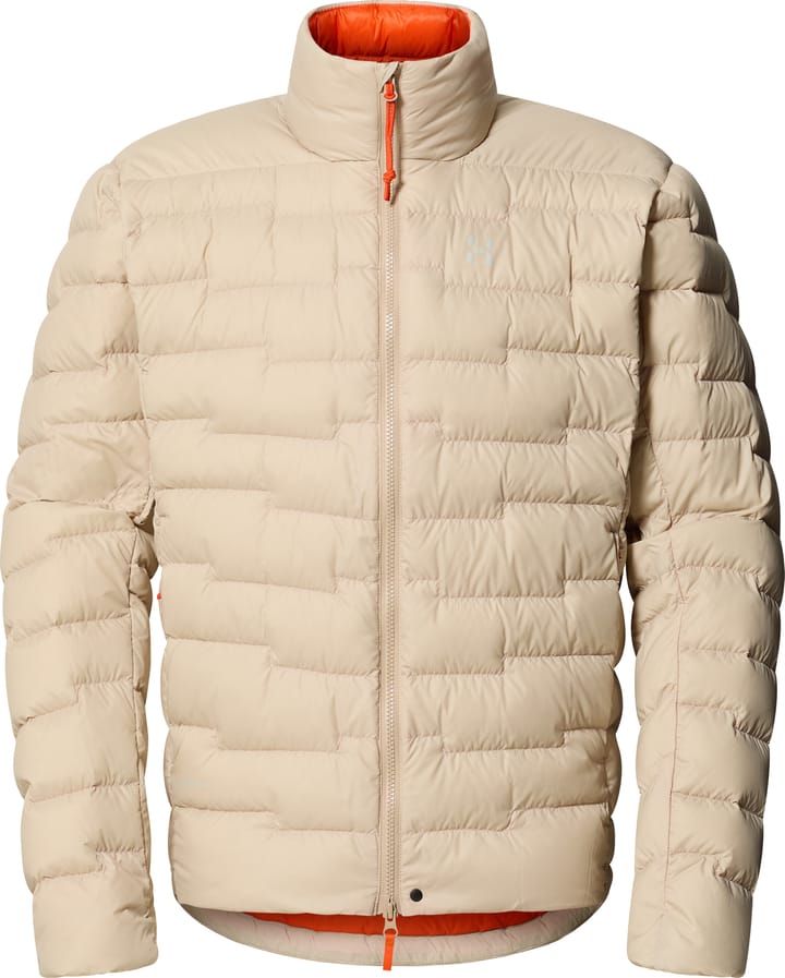 Haglöfs Men's Roc Flash Down Jacket Chalk Beige Haglöfs