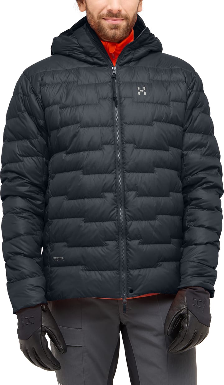 Haglöfs Men's Roc Flash Down Hood True Black Haglöfs