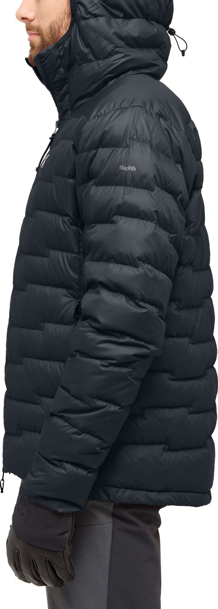 Haglöfs Men's Roc Flash Down Hood True Black Haglöfs
