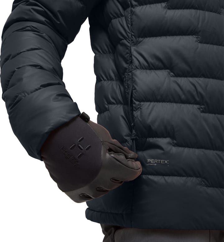Haglöfs Men's Roc Flash Down Hood True Black Haglöfs