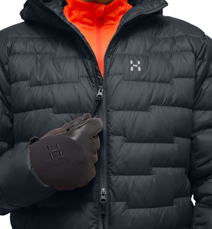 Haglöfs Men's Roc Flash Down Hood True Black Haglöfs Haglöfs Men's Roc Flash Down Hood True Black Haglöfs