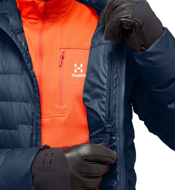 Haglöfs Men's Roc Flash Down Hood Tarn Blue Haglöfs