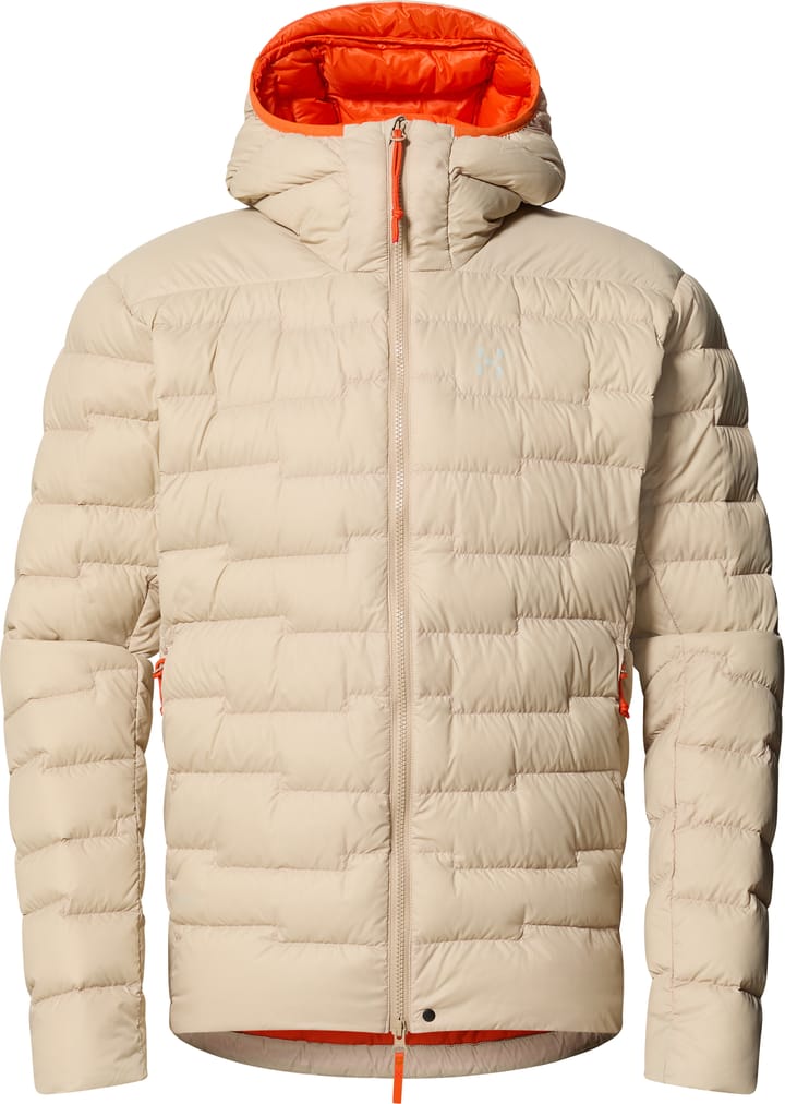 Haglöfs Men's Roc Flash Down Hood Chalk Beige Haglöfs