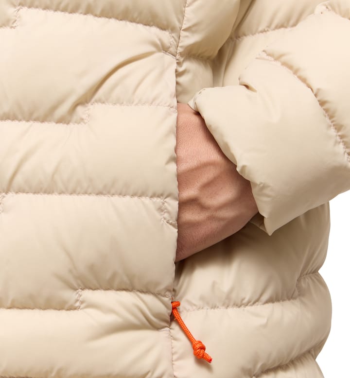 Haglöfs Men's Roc Flash Down Hood Chalk Beige Haglöfs Haglöfs Men's Roc Flash Down Hood Chalk Beige Haglöfs