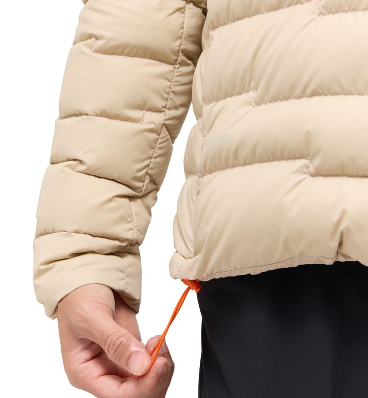 Haglöfs Men's Roc Flash Down Hood Chalk Beige Haglöfs Haglöfs Men's Roc Flash Down Hood Chalk Beige Haglöfs
