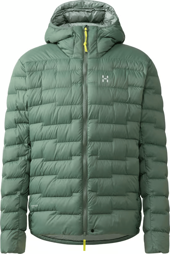 Haglöfs Men's Roc Flash Down Hood Chlorophyll Green Haglöfs