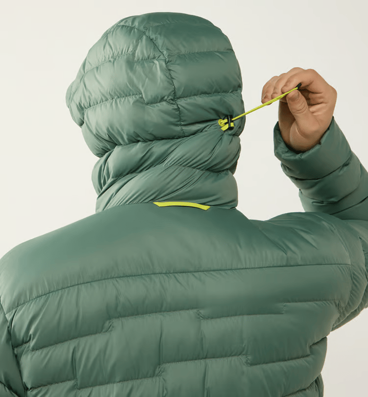 Haglöfs Men's Roc Flash Down Hood Chlorophyll Green Haglöfs