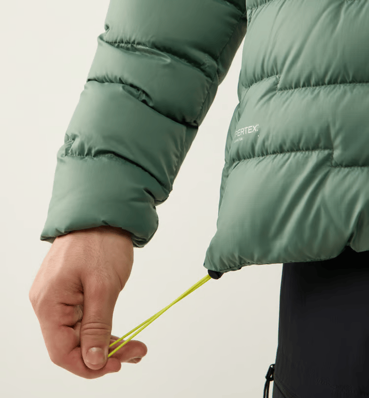 Haglöfs Men's Roc Flash Down Hood Chlorophyll Green Haglöfs