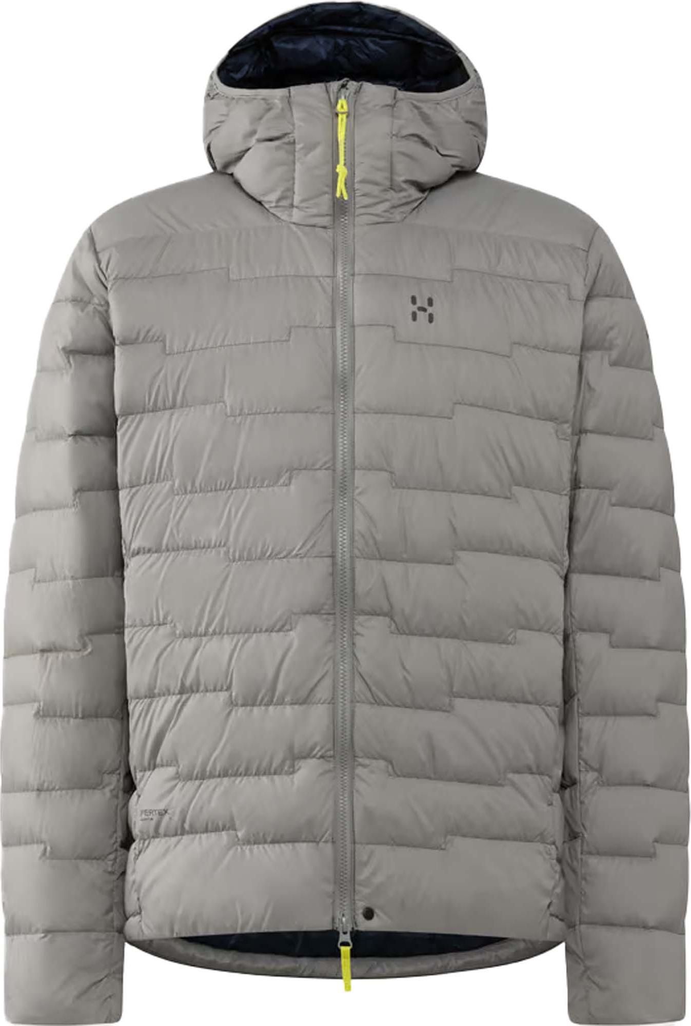 Haglöfs Men's Roc Flash Down Hood Stone Brick