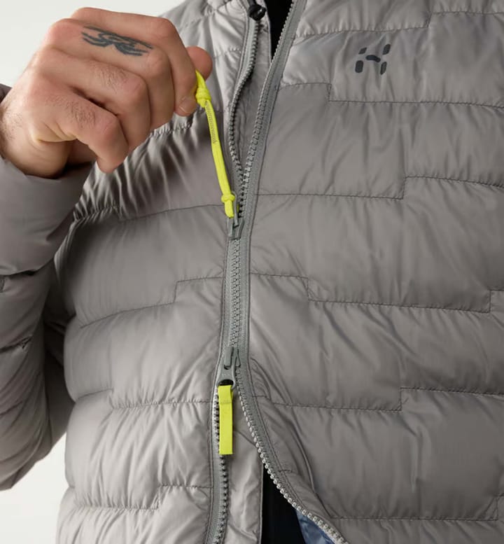 Haglöfs Men's Roc Flash Down Hood Stone Brick Haglöfs