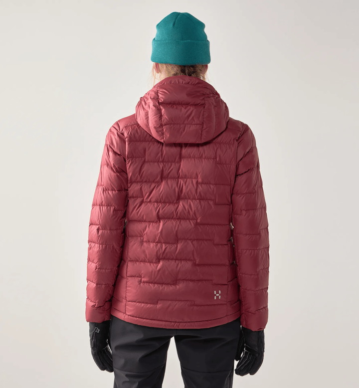 Haglöfs Women's Roc Flash Down Hood Carmine Red Haglöfs
