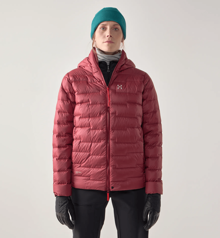 Haglöfs Women's Roc Flash Down Hood Carmine Red Haglöfs