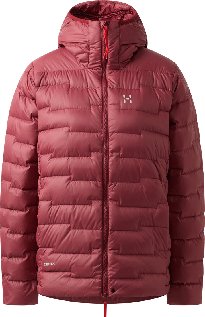 Haglöfs Women's Roc Flash Down Hood Carmine Red Haglöfs