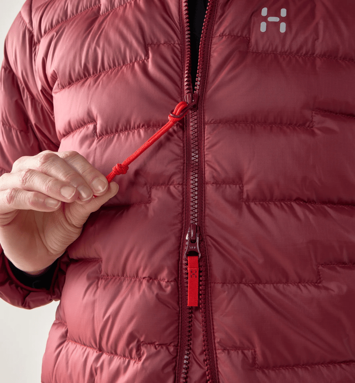 Haglöfs Women's Roc Flash Down Hood Carmine Red Haglöfs