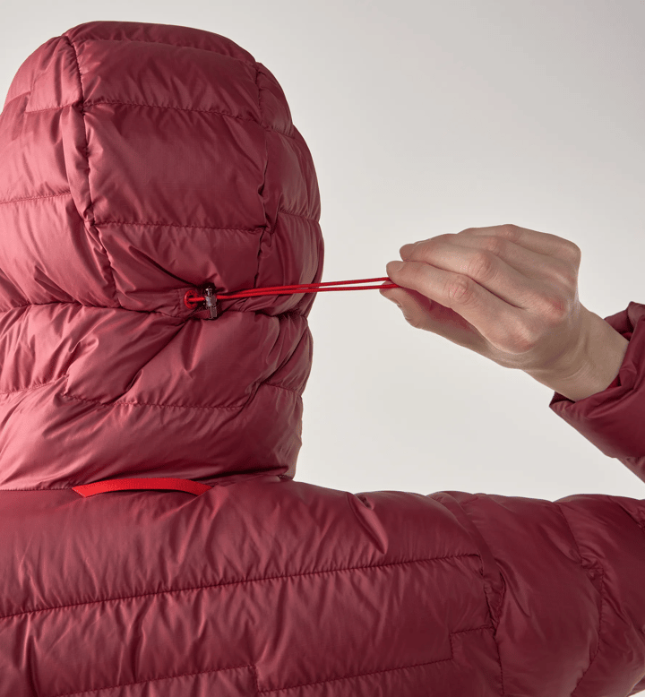 Haglöfs Women's Roc Flash Down Hood Carmine Red Haglöfs