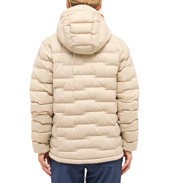 Haglöfs Women's Roc Flash Down Hood Chalk Beige Haglöfs
