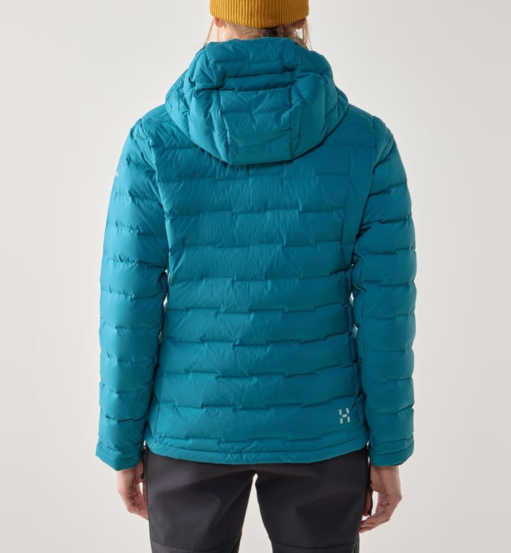 Haglöfs Women's Spitz Down Hood  Deep Teal Haglöfs