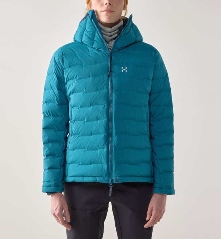 Haglöfs Women's Spitz Down Hood Deep Teal Haglöfs Haglöfs Women's Spitz Down Hood Deep Teal Haglöfs