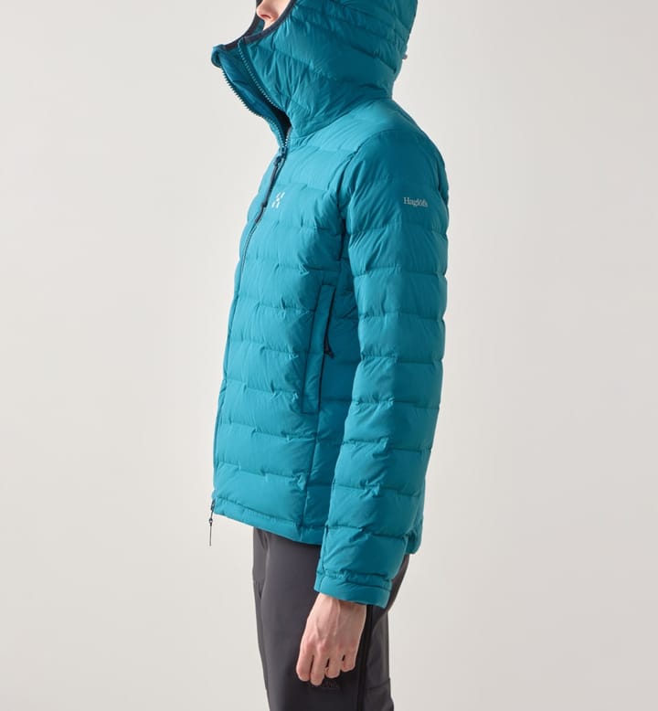 Haglöfs Women's Spitz Down Hood  Deep Teal Haglöfs
