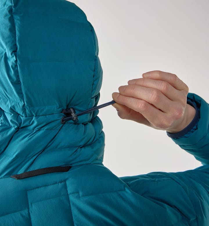 Haglöfs Women's Spitz Down Hood Deep Teal Haglöfs Haglöfs Women's Spitz Down Hood Deep Teal Haglöfs