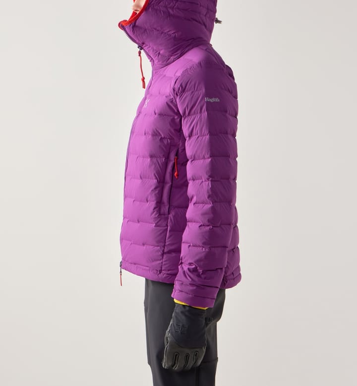 Haglöfs Women's Spitz Down Hood  Grape Purple Haglöfs