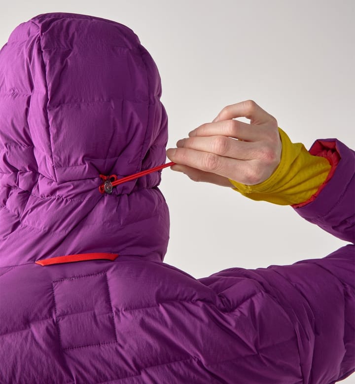 Haglöfs Women's Spitz Down Hood  Grape Purple Haglöfs