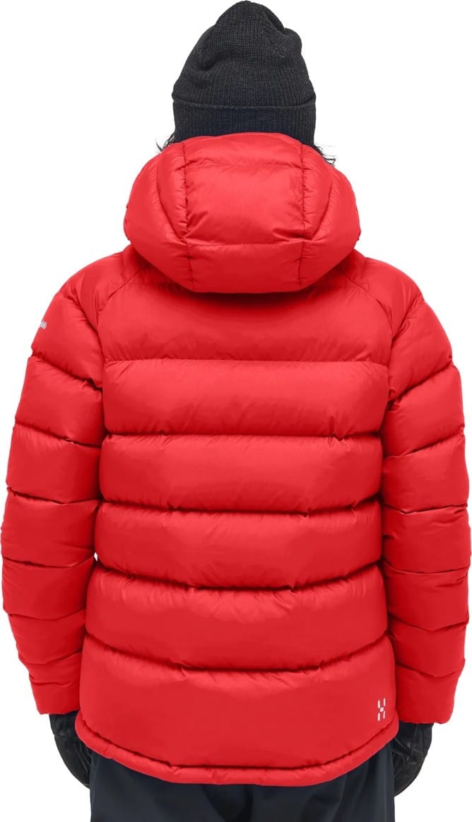 Haglöfs Women's Rosson Down Hood Bright Red Haglöfs Haglöfs Women's Rosson Down Hood Bright Red Haglöfs