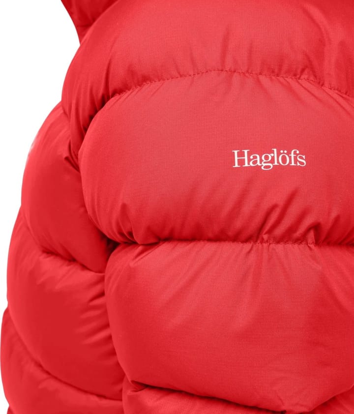 Haglöfs Women's Rosson Down Hood Bright Red Haglöfs Haglöfs Women's Rosson Down Hood Bright Red Haglöfs