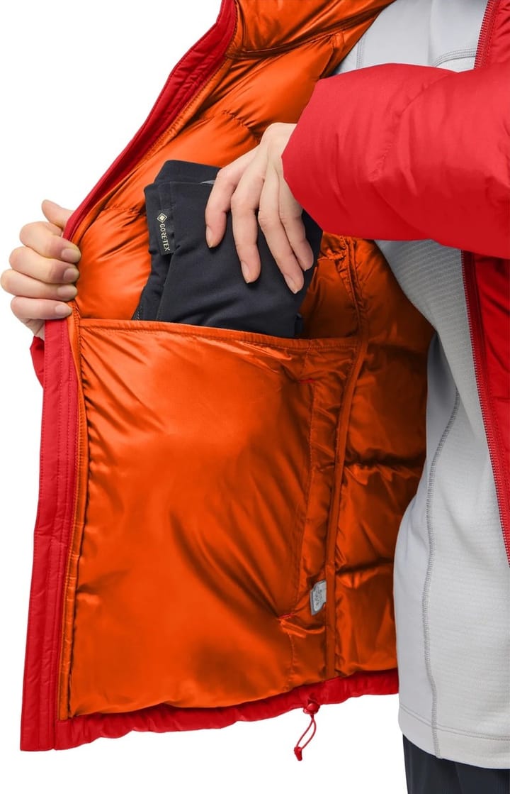Haglöfs Women's Rosson Down Hood Bright Red Haglöfs Haglöfs Women's Rosson Down Hood Bright Red Haglöfs