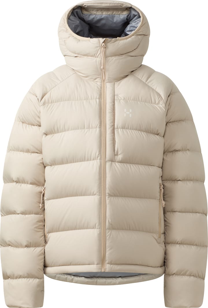 Haglöfs Women's Rosson Down Hood Chalk Beige Haglöfs