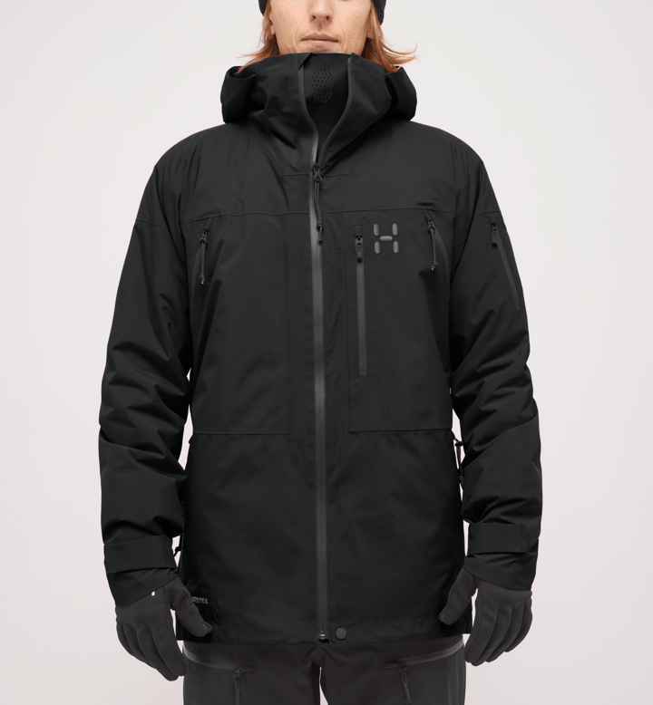 Haglöfs Men's Latnja GORE-TEX Insulated Jacket True Black Haglöfs Haglöfs Men's Latnja GORE-TEX Insulated Jacket True Black Haglöfs
