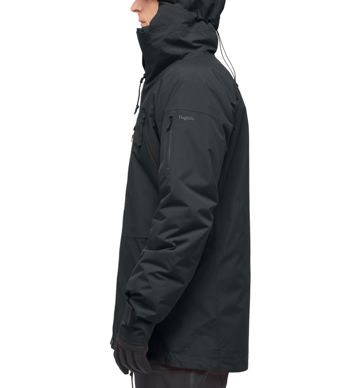 Haglöfs Men's Latnja GORE-TEX Insulated Jacket True Black Haglöfs Haglöfs Men's Latnja GORE-TEX Insulated Jacket True Black Haglöfs