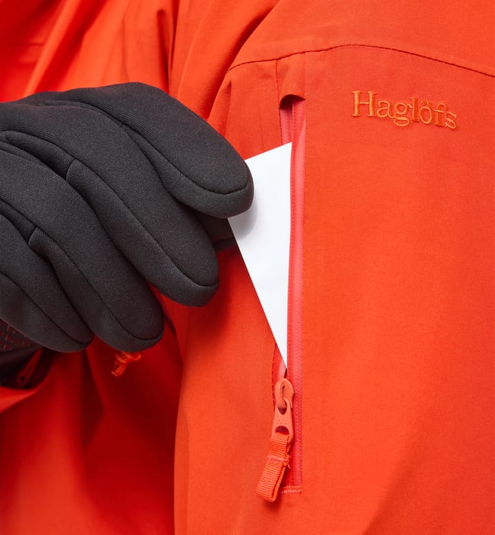 Haglöfs Men's Latnja GORE-TEX Insulated Jacket Tech Red Haglöfs