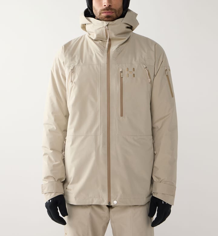 Haglöfs Men's Latnja GORE-TEX Insulated Jacket Chalk Beige Haglöfs