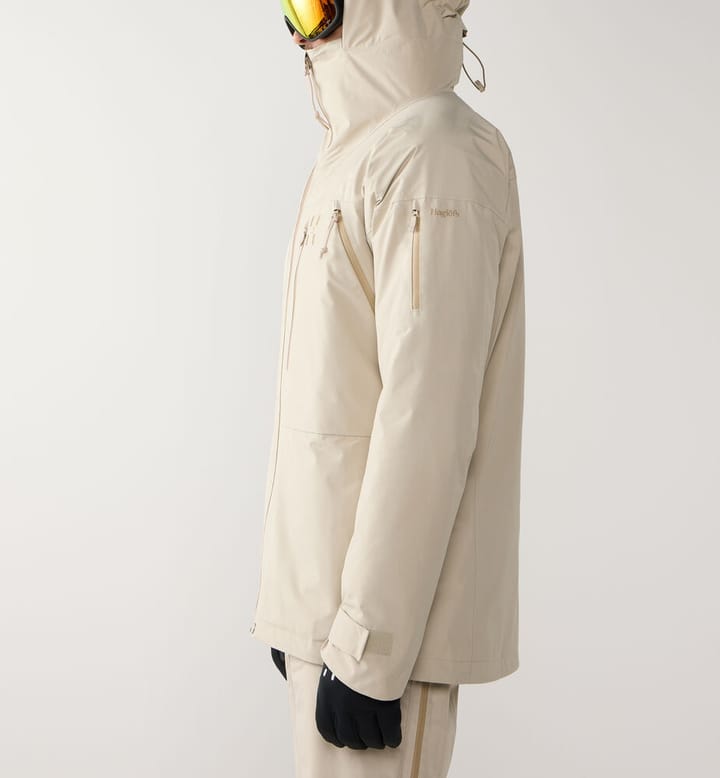 Haglöfs Men's Latnja GORE-TEX Insulated Jacket Chalk Beige Haglöfs