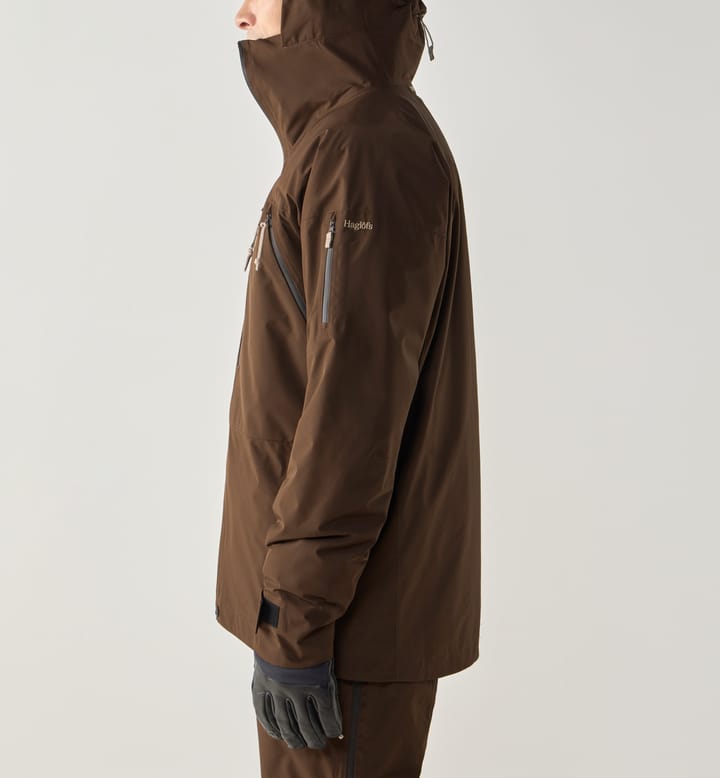 Haglöfs Men's Latnja GORE-TEX Insulated Jacket Woodland Brown Haglöfs