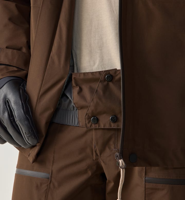 Haglöfs Men's Latnja GORE-TEX Insulated Jacket Woodland Brown Haglöfs Haglöfs Men's Latnja GORE-TEX Insulated Jacket Woodland Brown Haglöfs