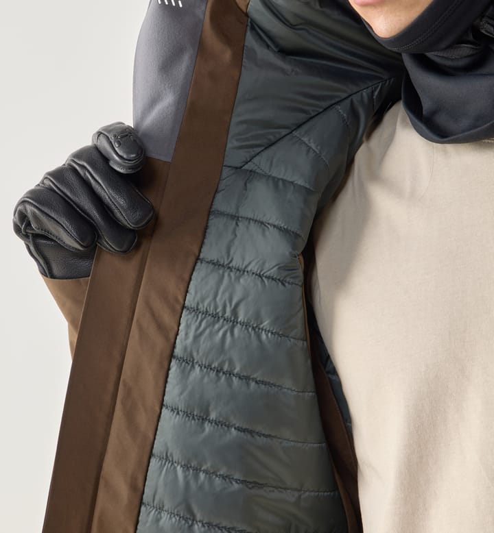 Haglöfs Men's Latnja GORE-TEX Insulated Jacket Woodland Brown Haglöfs