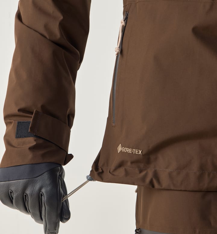Haglöfs Men's Latnja GORE-TEX Insulated Jacket Woodland Brown Haglöfs