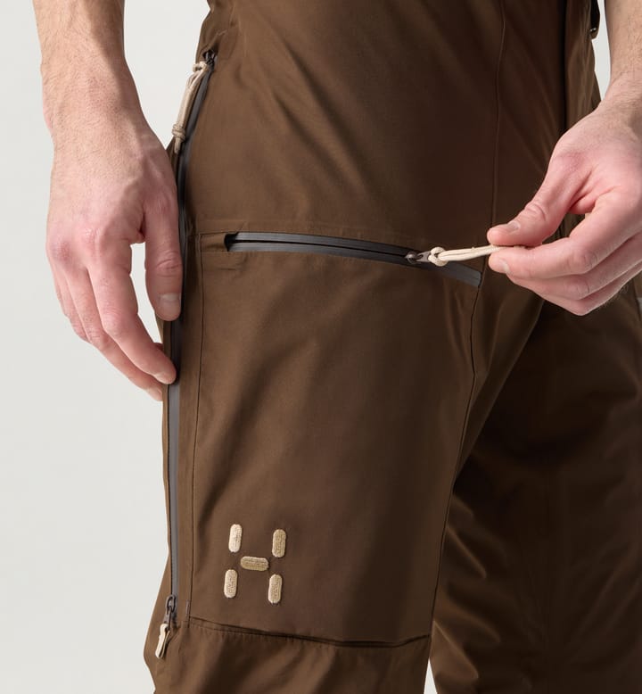 Haglöfs Men's Latnja GORE-TEX Insulated Pant Woodland Brown Haglöfs Haglöfs Men's Latnja GORE-TEX Insulated Pant Woodland Brown Haglöfs