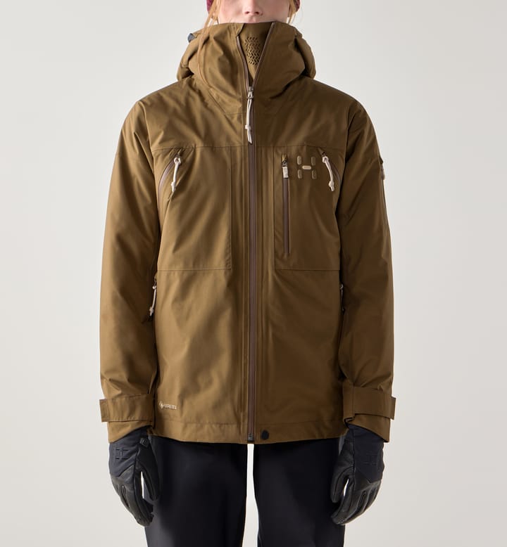 Haglöfs Women's Latnja GORE-TEX Insulated Jacket Teak Brown Haglöfs Haglöfs Women's Latnja GORE-TEX Insulated Jacket Teak Brown Haglöfs