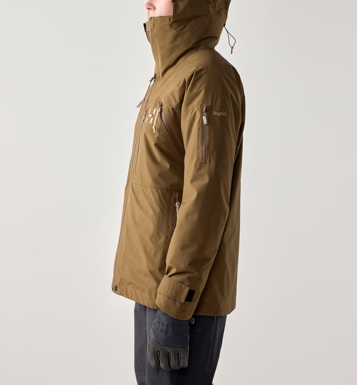 Haglöfs Women's Latnja GORE-TEX Insulated Jacket Teak Brown Haglöfs Haglöfs Women's Latnja GORE-TEX Insulated Jacket Teak Brown Haglöfs